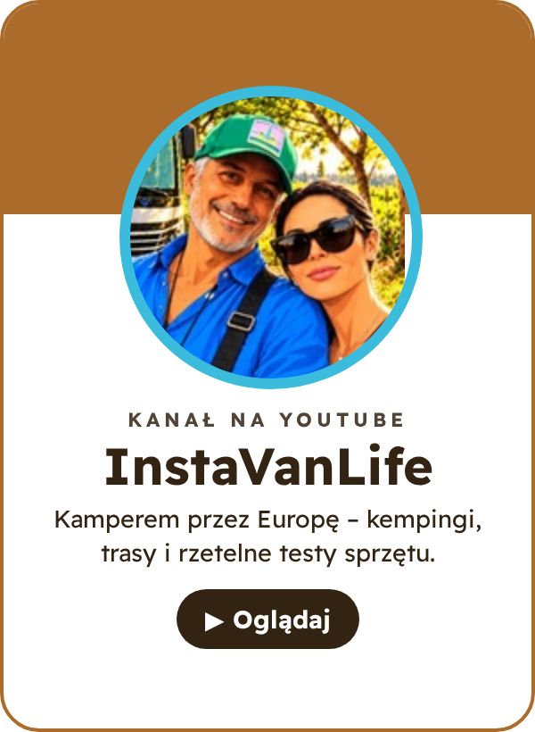 InstaVanLife – kanał o podróżach kamperem na YouTube
